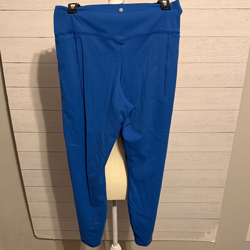 CALIA by Carrie Underwood Cobalt High-Waist Workout Leggings - Picture 2 of 5